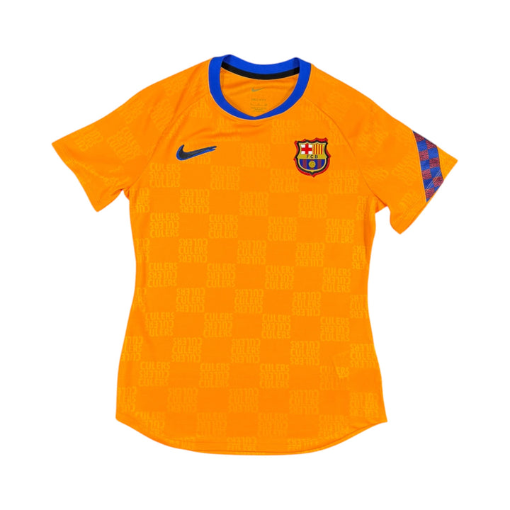 2021-22 Barcelona Nike Pre-Match Shirt Brand New Womens (S)