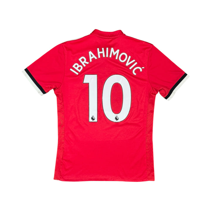 2017-18 Manchester United Adidas Home Shirt IBRAHIMOVIC #10 - 8/10 - (M)