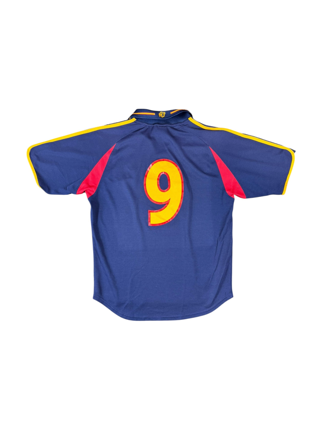 2000/02 Spain Adidas Away Shirt #9 - 8/10 - (M)
