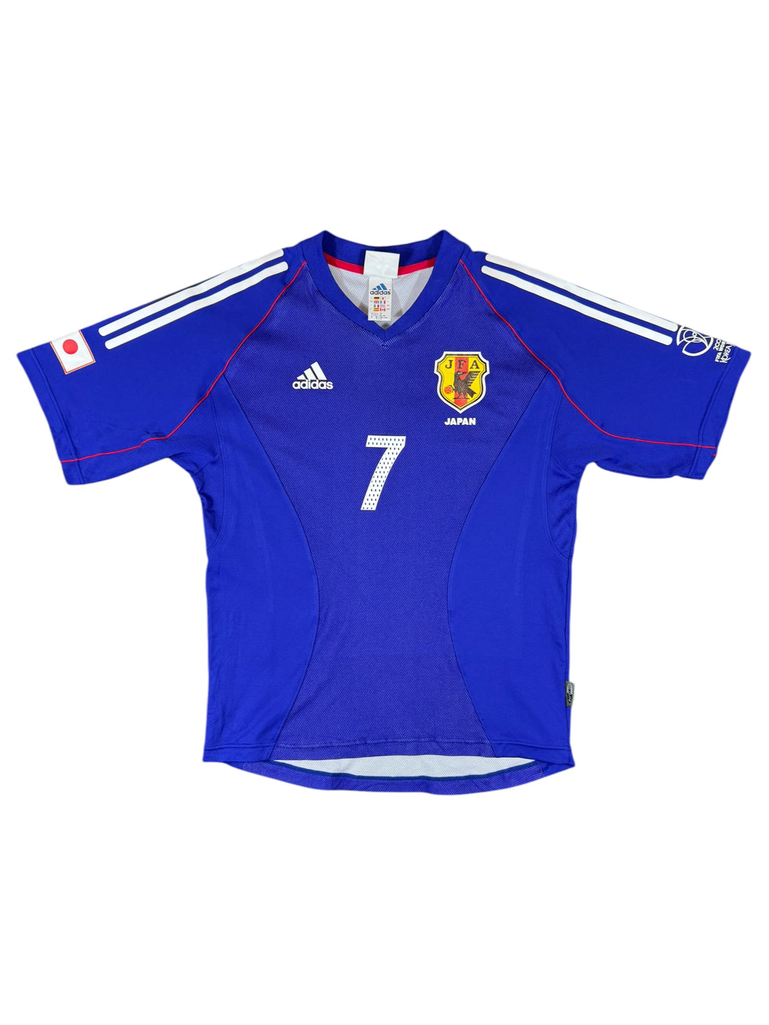 2002 Japan Adidas Football Shirt #7 Nakata - 9/10 - (M)