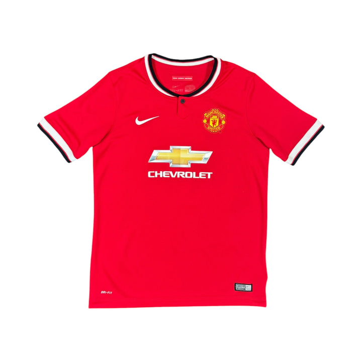 2014-15 Manchester United Nike Home Shirt BECKHAM #7 - 9/10 - (15-16 Years)
