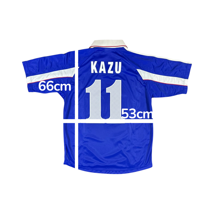 1999-00 Japan Adidas Home Shirt #11 KAZU - 10/10 - (L)