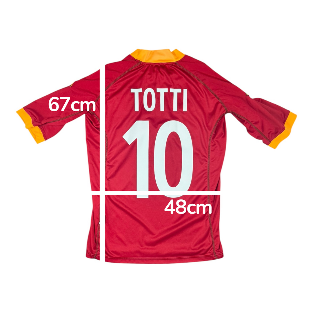 2002-03 Roma Home Shirt TOTTI #10 - 9/10 - (XL)