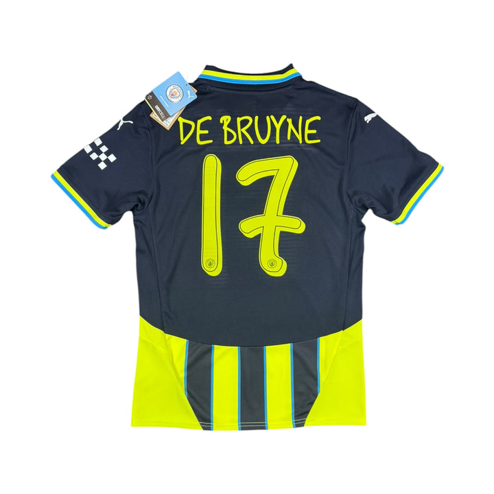 2024-25 Manchester City Puma Away Shirt #17 DE BRUYNE Brand New (S)