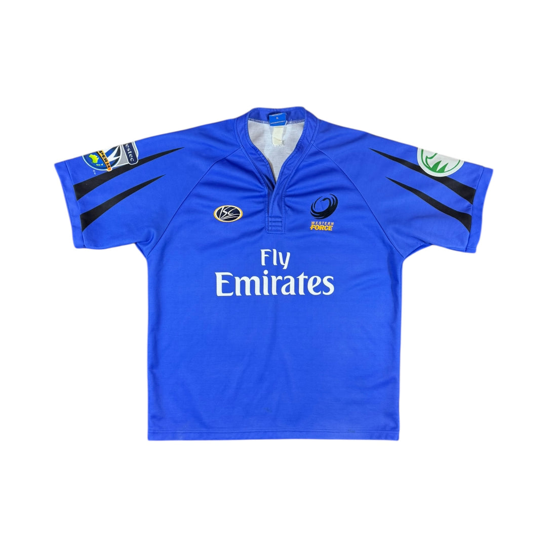 2007 Western Force ISC Rugby Home Shirt - 8/10 - (XL)