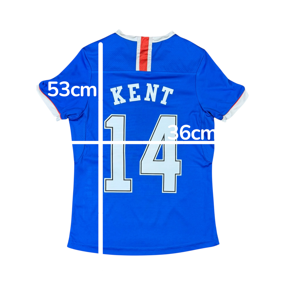 2020-21 Rangers Home Shirt KENT #14 - 9/10 - (13-14 Years)
