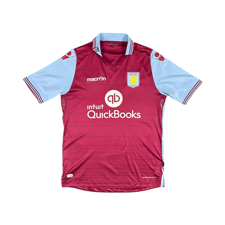 2015-16 Aston Villa Home Shirt - 6/10 - (2XL)