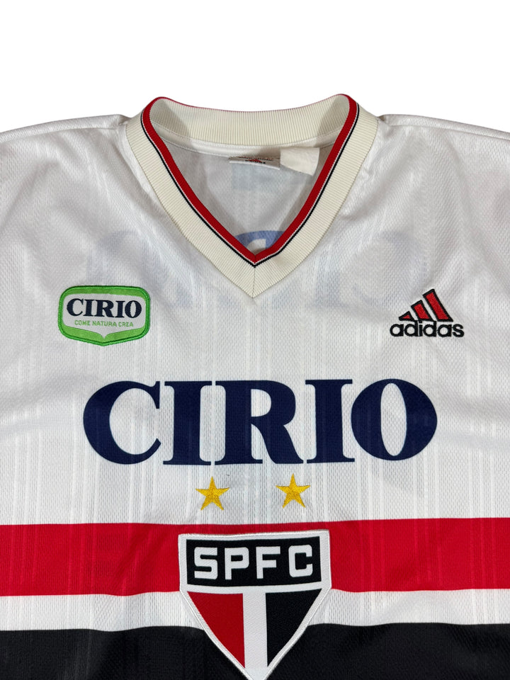 1998 São Paulo Adidas Home Football Shirt #10 Alberto - 9/10 - (L)