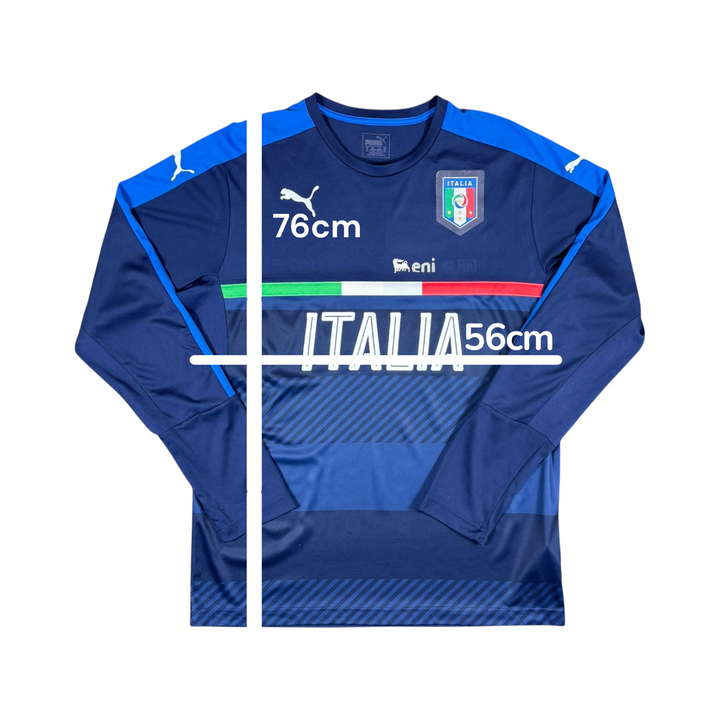 2015-16 Italy Puma Training L/S Shirt - 8/10 - (2XL)