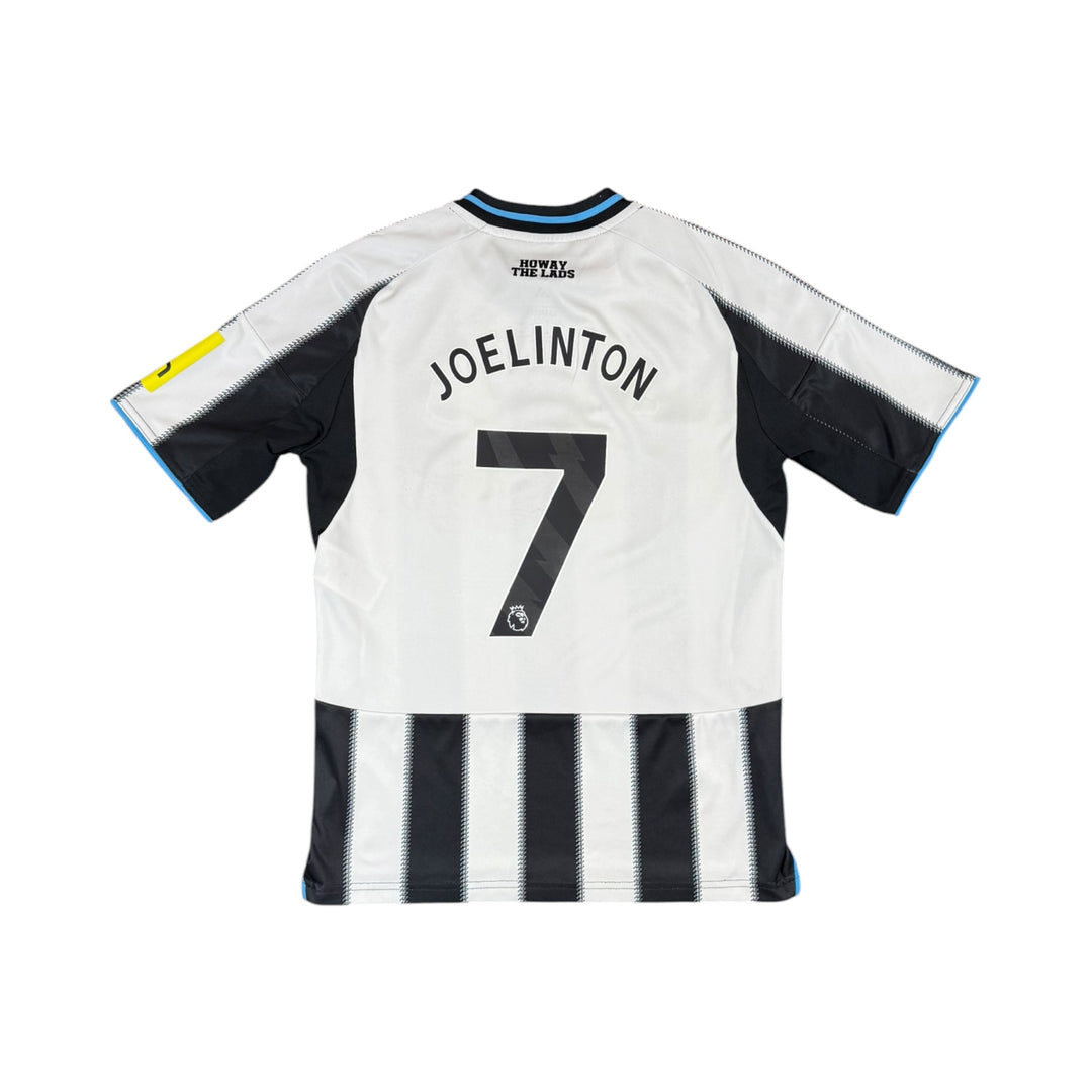 2025-26 Newcastle United Home Shirt JOELINTON #7 - 7/10 - (13-14 Years)