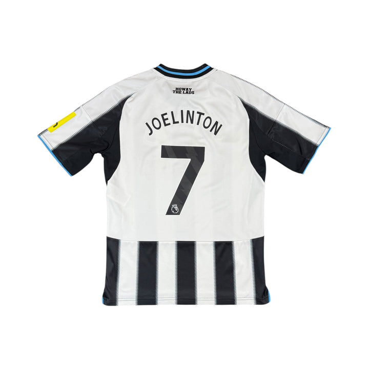 2025-26 Newcastle United Home Shirt JOELINTON #7 - 7/10 - (13-14 Years)