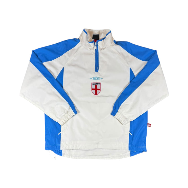 2002 England Umbro 1/4 Zip Jacket - 9/10 - (XL)