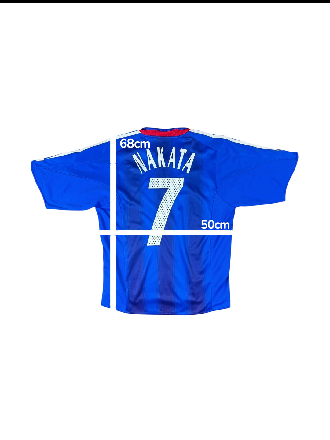 2004-06 JAPAN Adidas Home Shirt Player Authentic #7 NAKATA - 9/10 - (S)