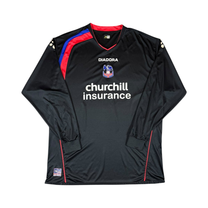 2005-06 Crystal Palace Diadora Away Longsleeve Shirt - 9/10 - (XL)