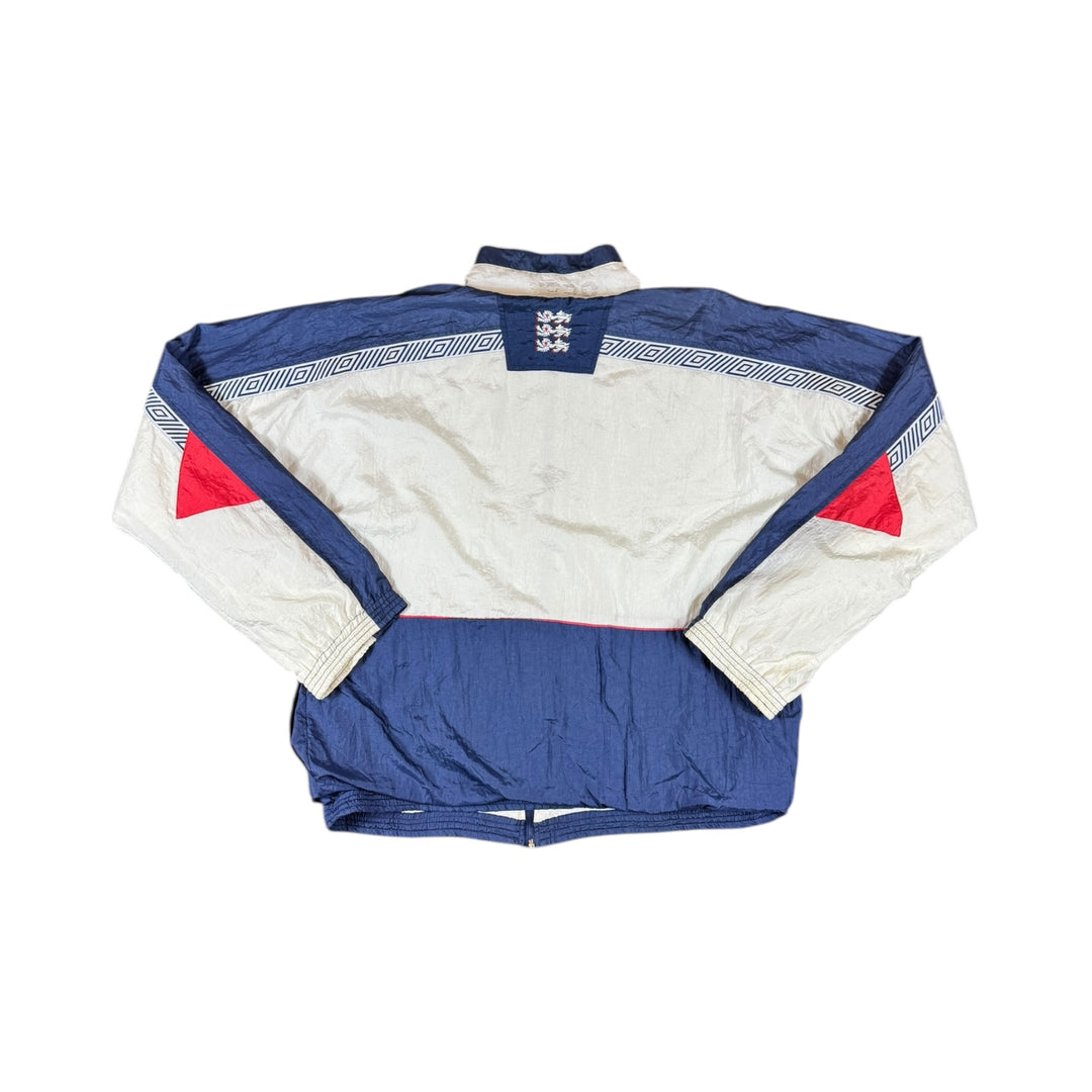 1990-92 England Umbro Shell Jacket - 8/10 - (XL)