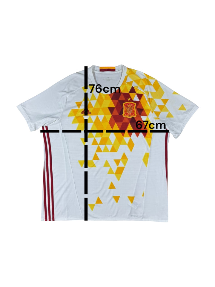 2016/17 Spain Adidas Away Football Shirt - 9/10 - (2XL)
