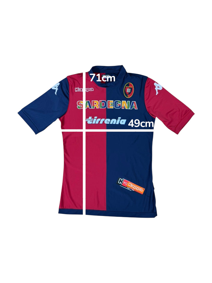 2012/13 Cagliari Kappa Kombat Home Football Shirt Brand New (L)