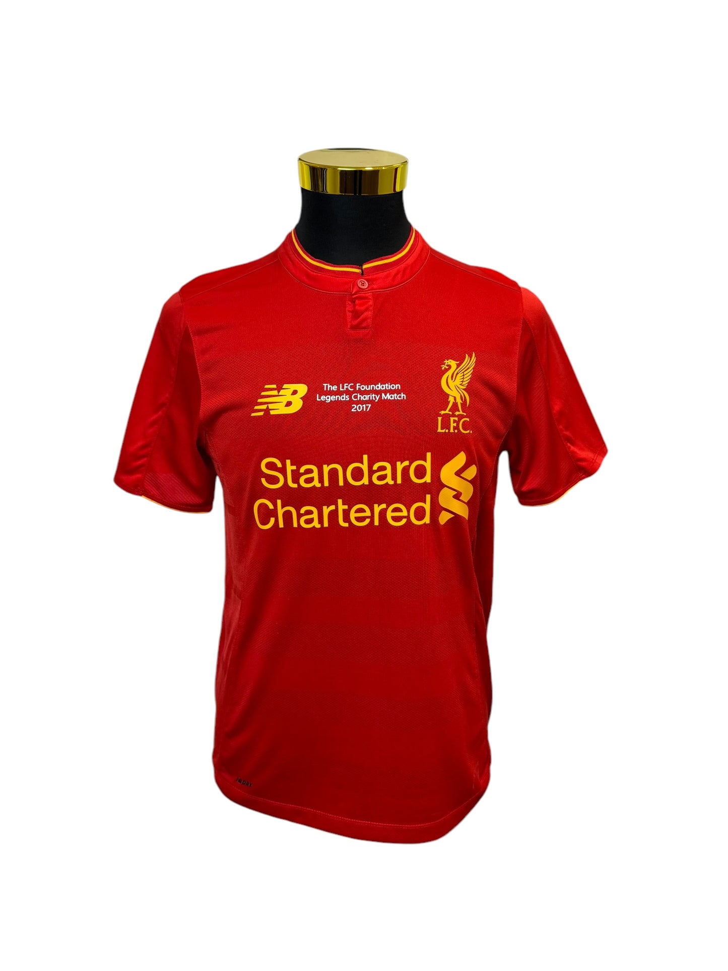 Liverpool 2017 Charity Match Football Jersey #8 Gerrard