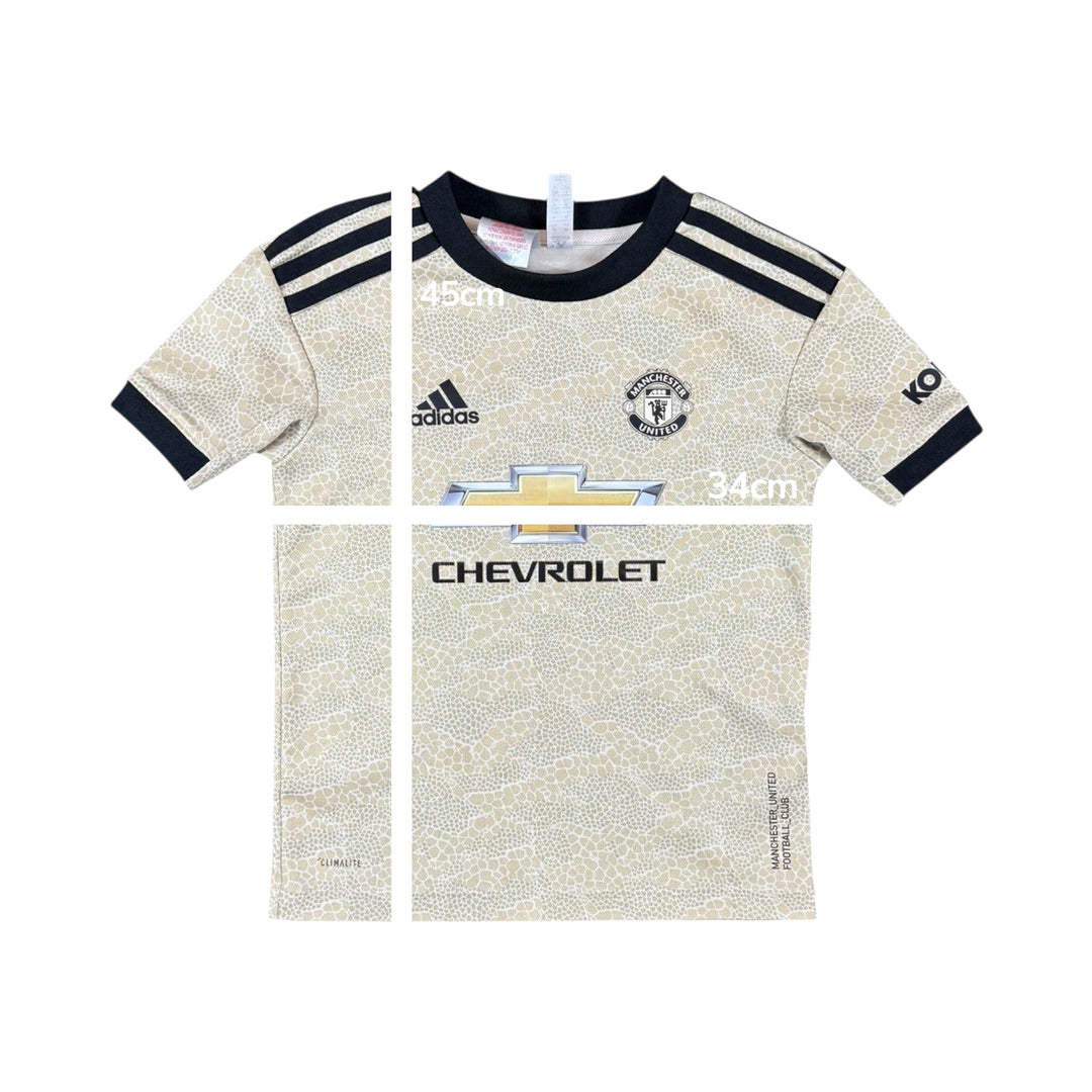 2019-20 Manchester United Adidas Away Shirt - 8/10 - (5-6 Years)