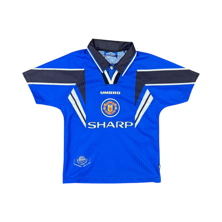 1996-98 Manchester United Third Shirt - 7/10 - (9-10 Years)