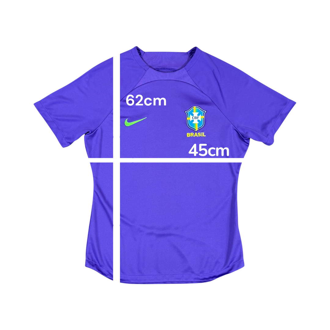 2022-23 Brazil Nike Pre-Match Shirt - 9/10 - (S)