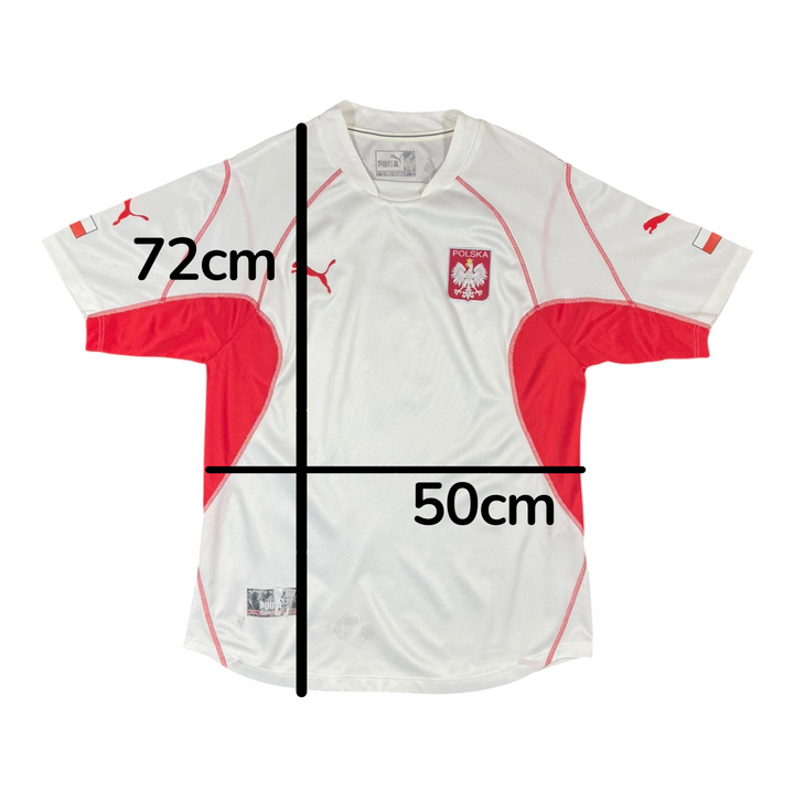 2002-04 Poland Home Shirt #4 - 6/10 - (L)