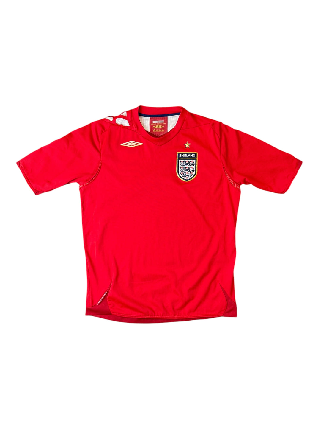 2006/08 England Away Shirt - 9/10 - (12-13 years)