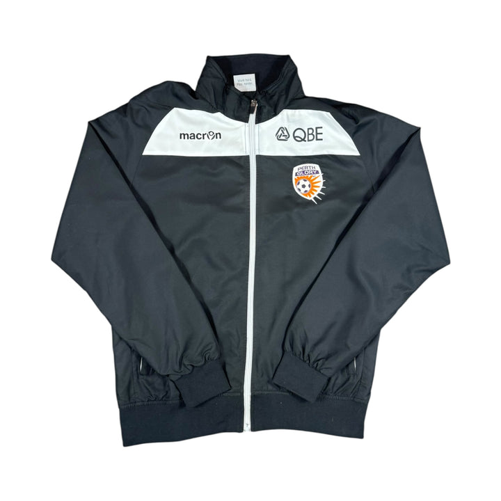 2018-19 Perth Glory Macron Windbreaker Jacket - 9/10 - (L)