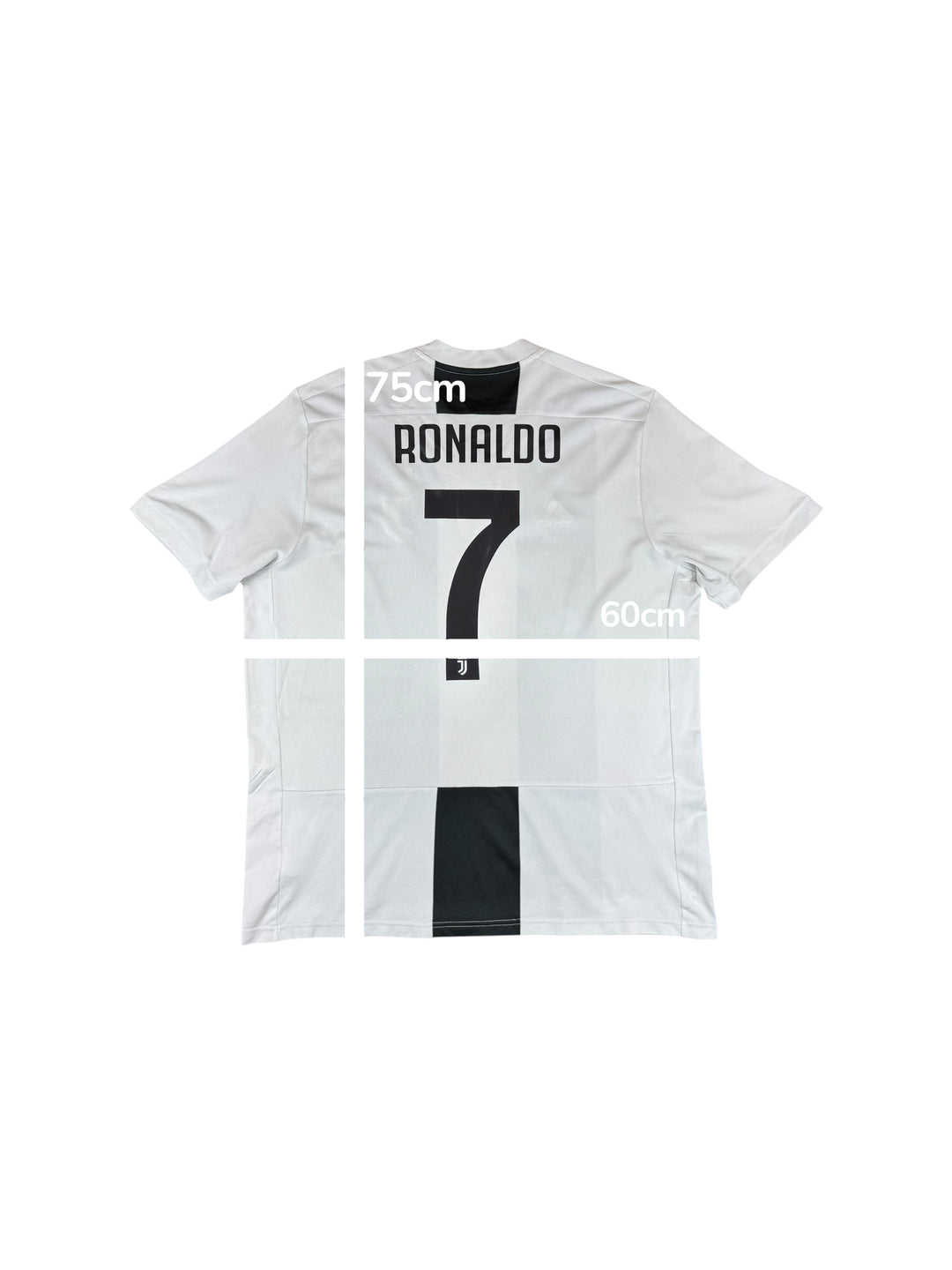 2018-19 Juventus Adidas Home Shirt #7 RONALDO - 7/10 - (XL)