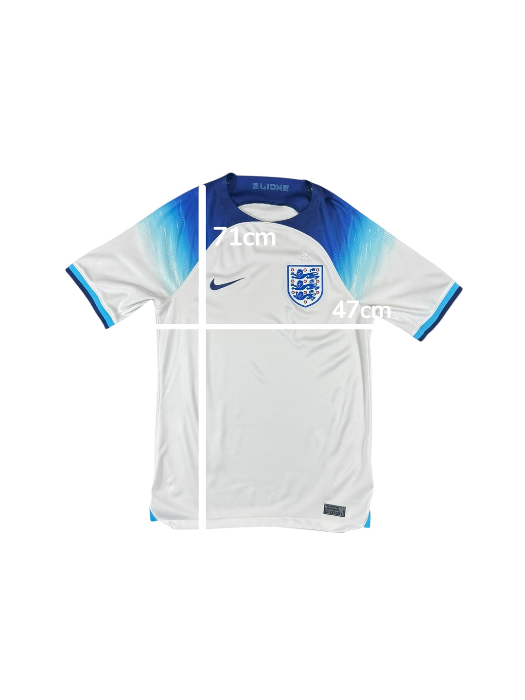 2022-23 England Nike Home Shirt - 7/10 - (S)