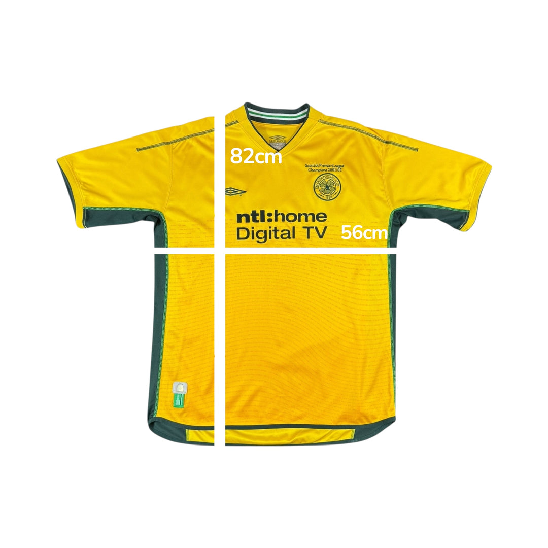 2002-03 Celtic Umbro Away Shirt - 7/10 - (XL)