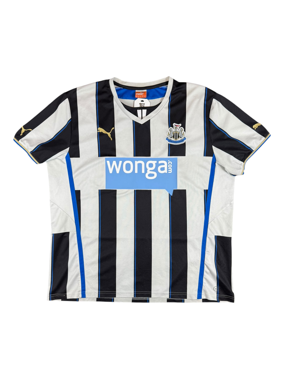 2013/14 Newcastle United Puma Home Football Shirt - 7/10 - (XL)