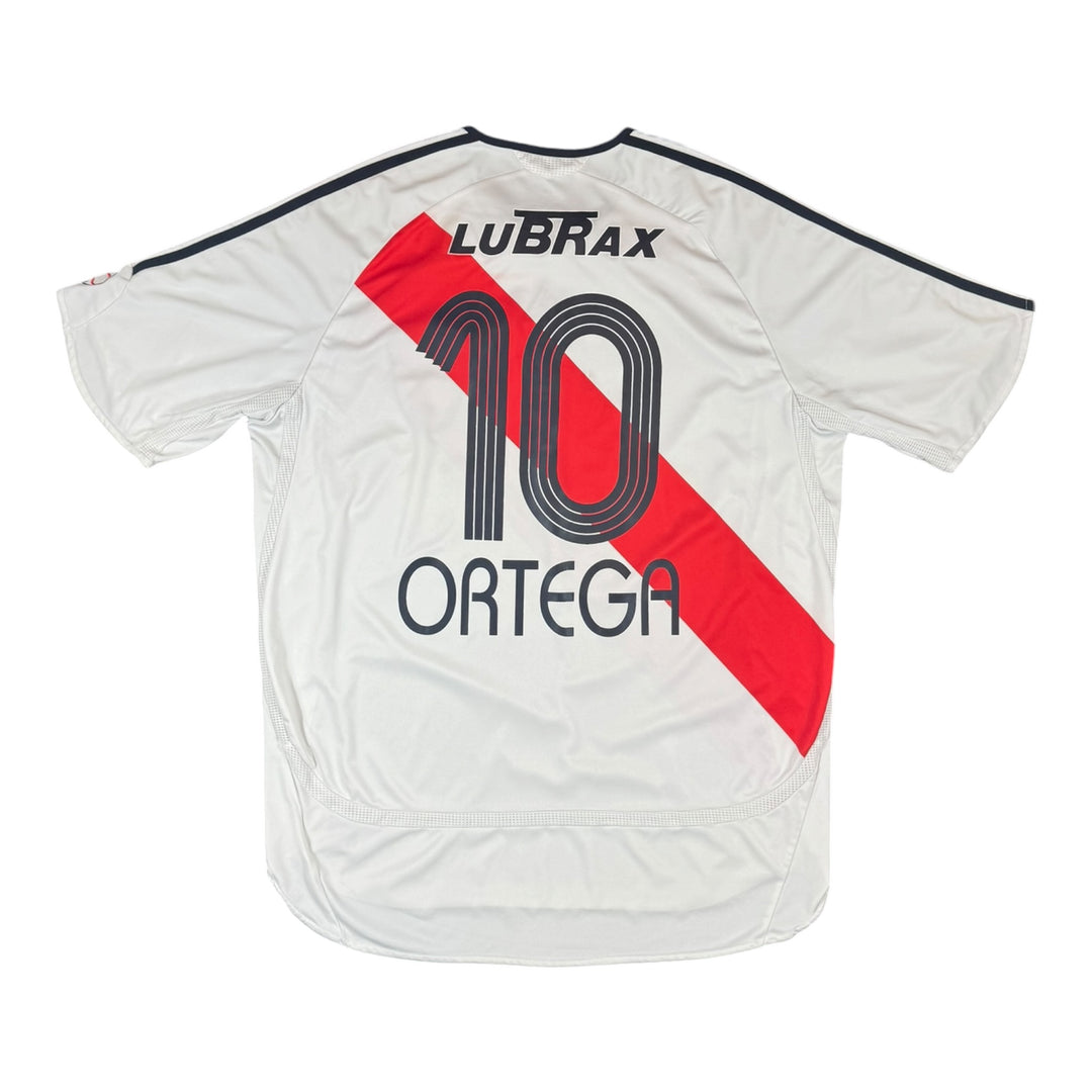 2006-07 River Plate Home Shirt ORTEGA #10 - 8/10 - (XL)