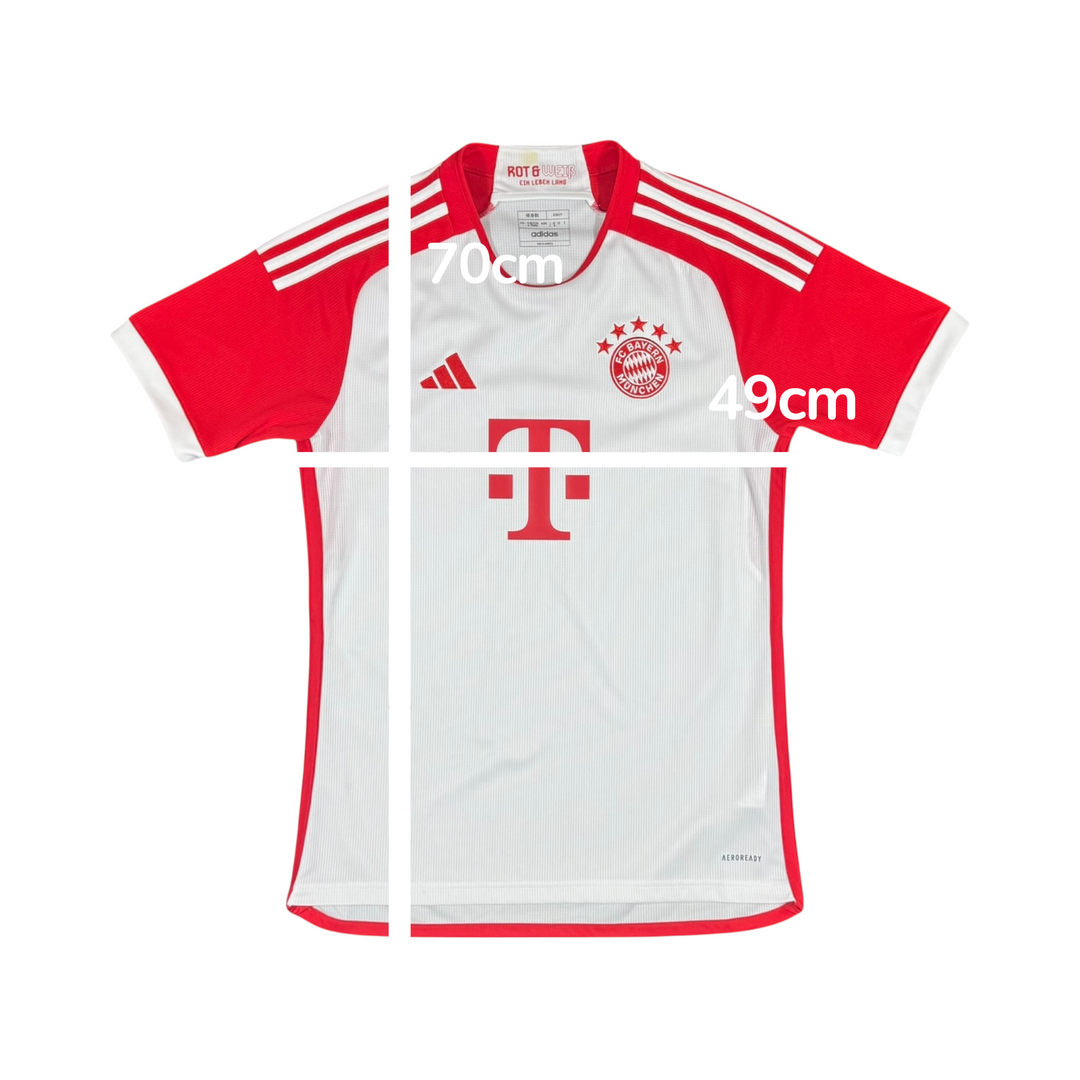 2023-24 Bayern Munich Adidas Home Shirt - 8/10 - (M)
