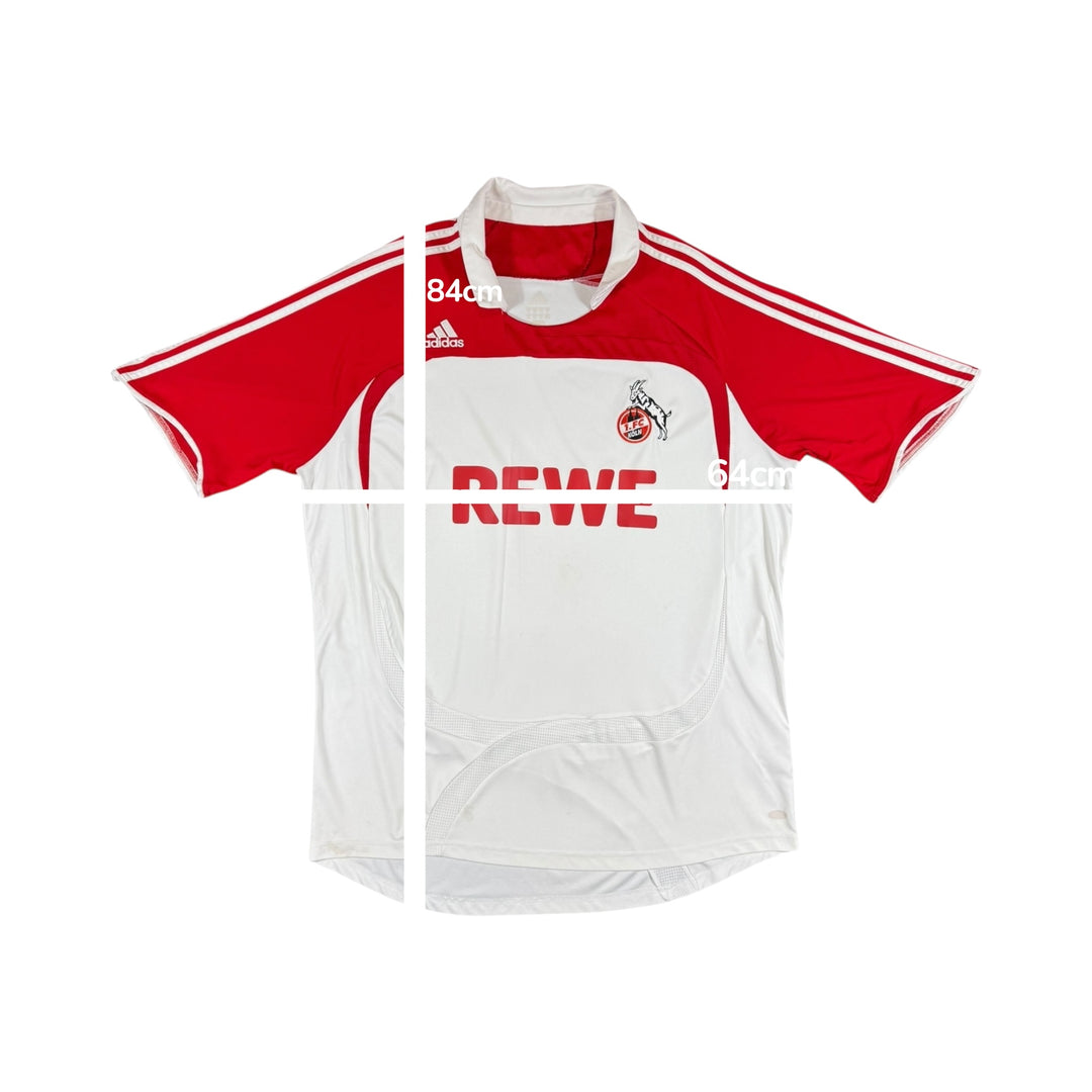 2007-08 FC Koln Adidas Home Shirt - 7/10 - (2XL)