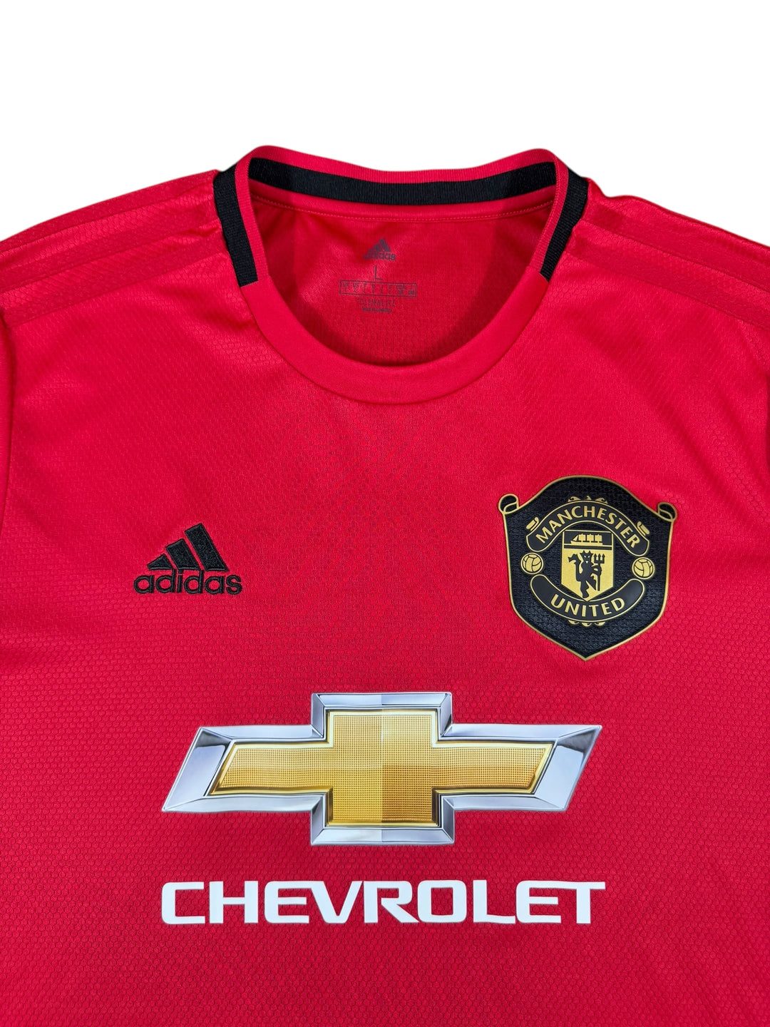 2019/20 Manchester United Adidas Home Football Shirt - 9/10 - (L)