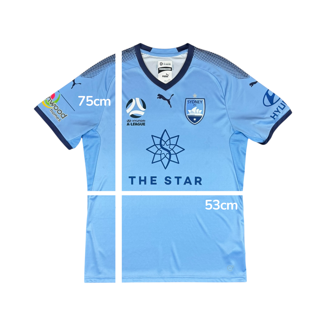 2018-19 Sydney FC Puma Home Shirt - 8/10 - (L)