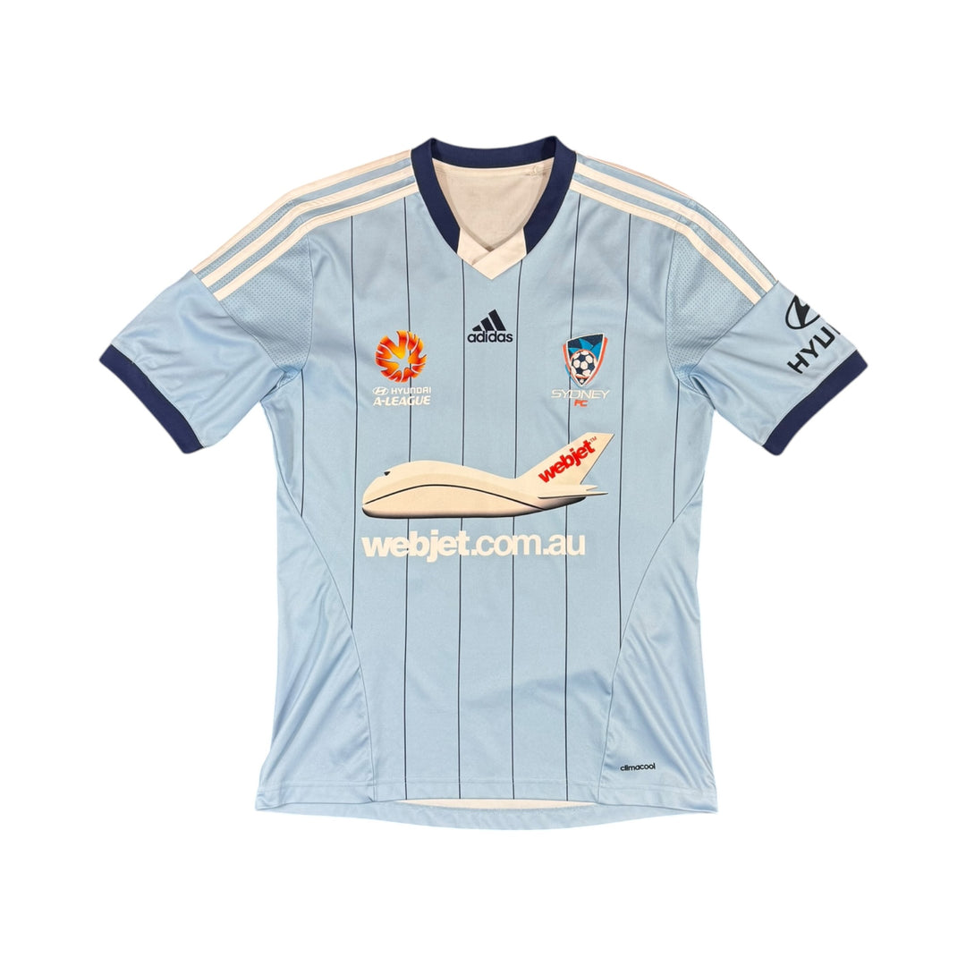 2014-15 Sydney FC Adidas Home Shirt ABBAS #22 - 8/10 - (XL)