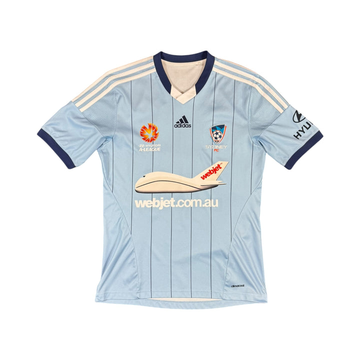 2014-15 Sydney FC Adidas Home Shirt ABBAS #22 - 8/10 - (XL)