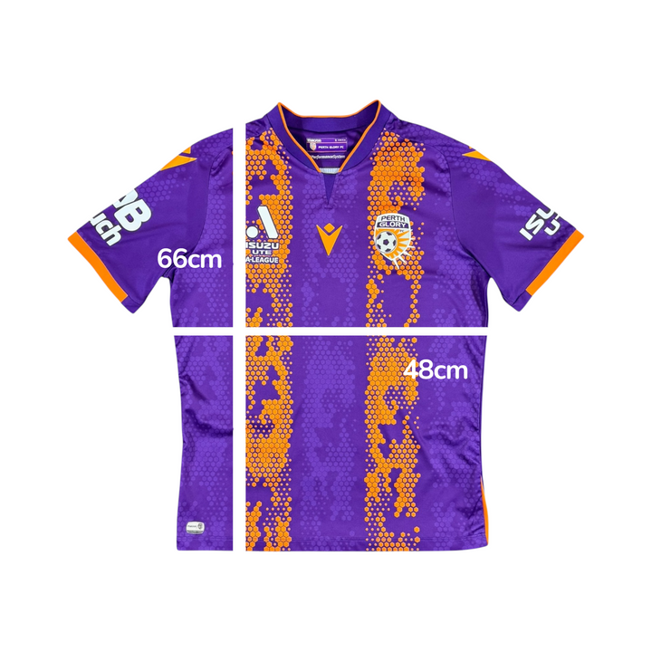 2022-23 Perth Glory Macron Home Shirt - 9/10 - (S)