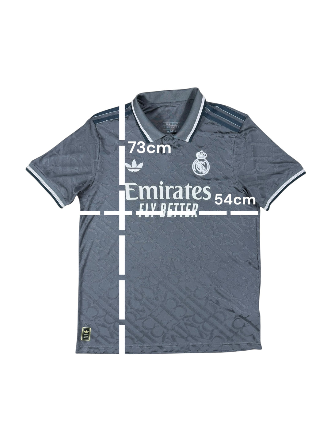 2024/25 Real Madrid Adidas Third Football Shirt Player Authentic - 9/10 - (L)