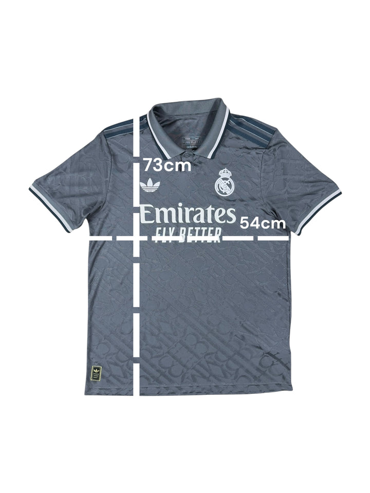 2024/25 Real Madrid Adidas Third Football Shirt Player Authentic - 9/10 - (L)