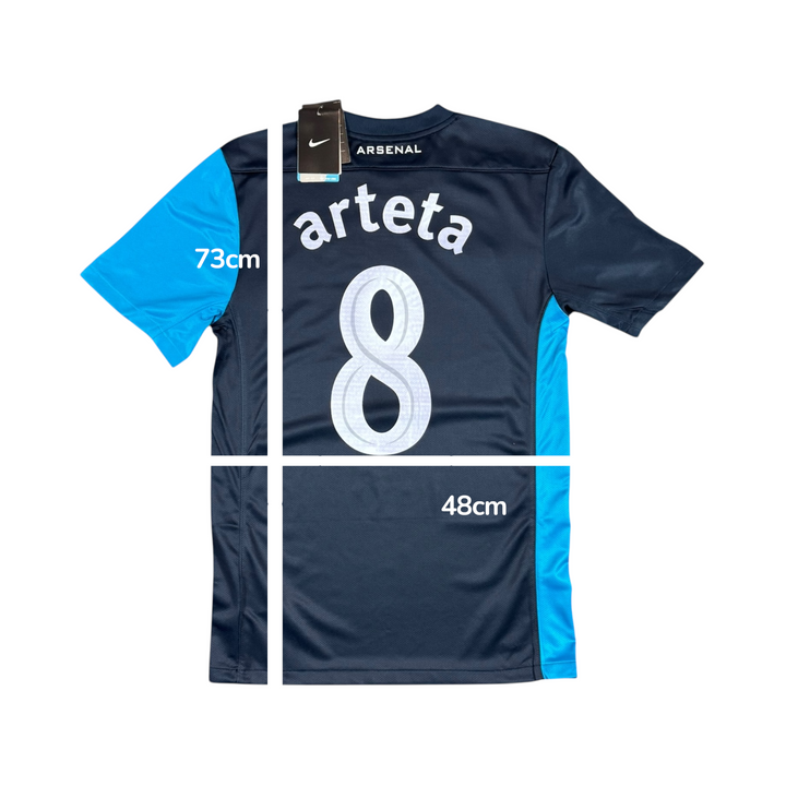 2011-12 Arsenal Nike Away Shirt #8 ARTETA Brand New (S)