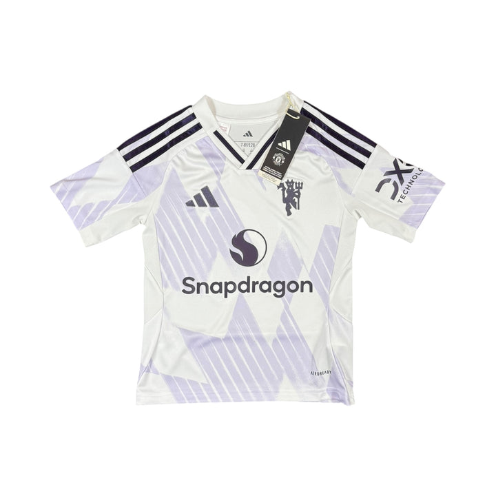 2025-26 Manchester United Away Shirt CUNHA #10 Brand New (7-8 Years)
