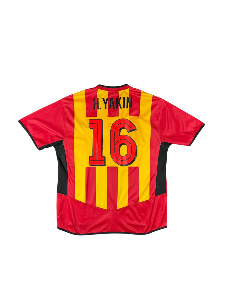 2004/05 Galatasaray Umbro Home Shirt #16 H.YAKIN - 6/10 - (L)