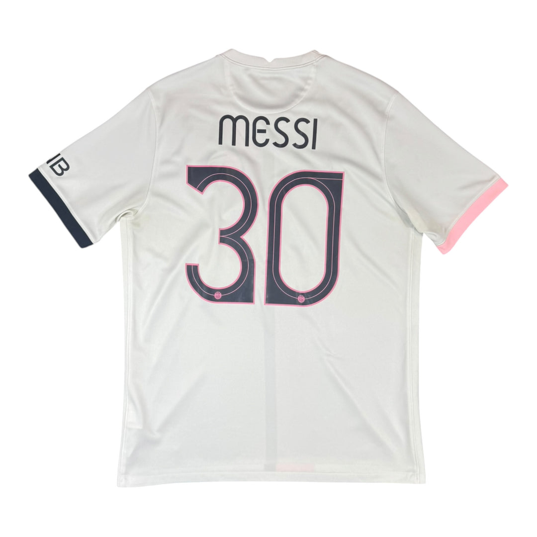 2021-22 Paris Saint-Germain Away Shirt MESSI #30 - 8/10 - (L)