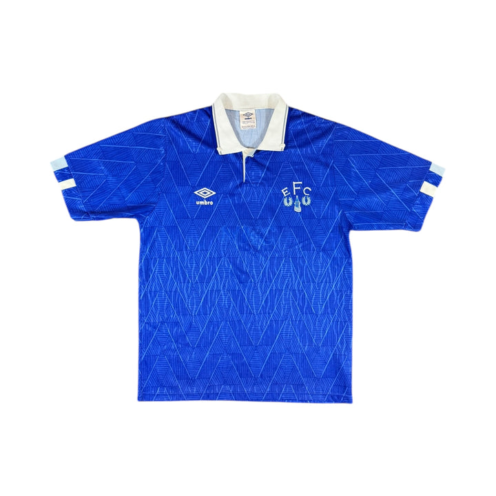 1989-91 Everton Umbro Home Shirt - 7/10 - (15-16 Years)