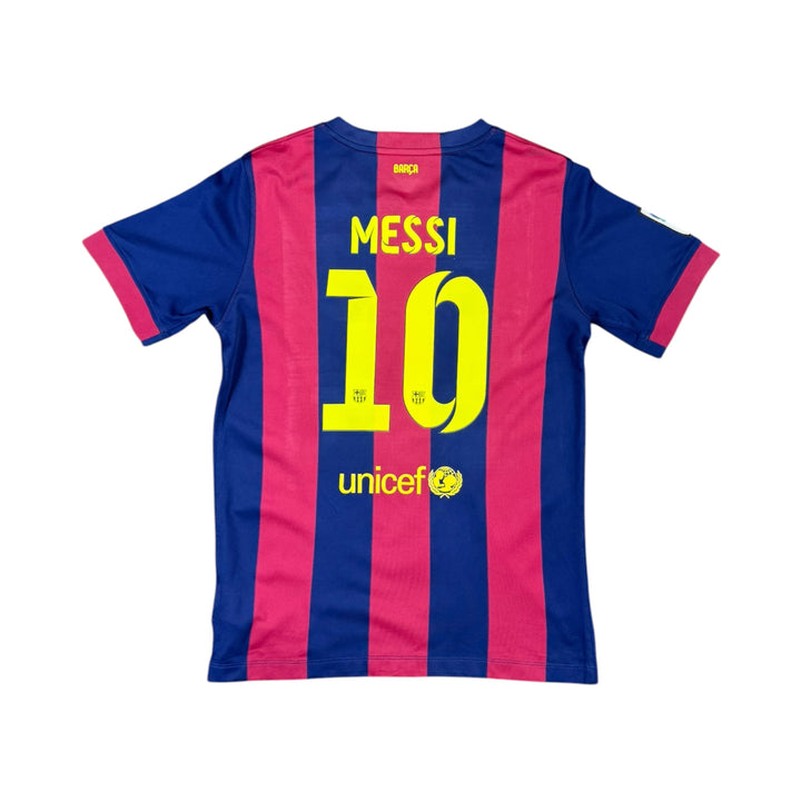 2014-15 Barcelona Nike Home Shirt MESSI #10 - 8/10 - (13-14 Years)
