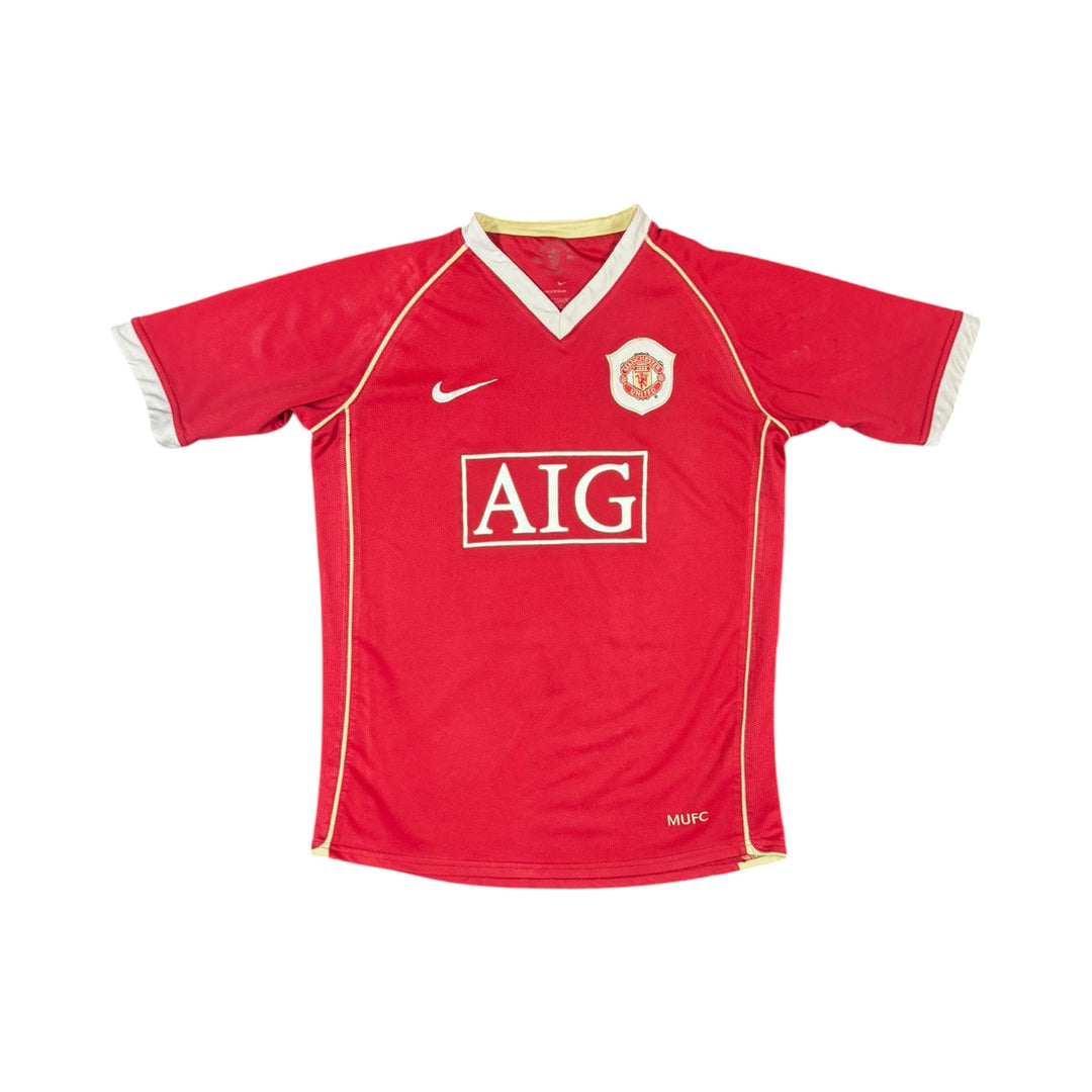 2006-07 Manchester United Home Shirt - 8/10 - (14-15 Years)