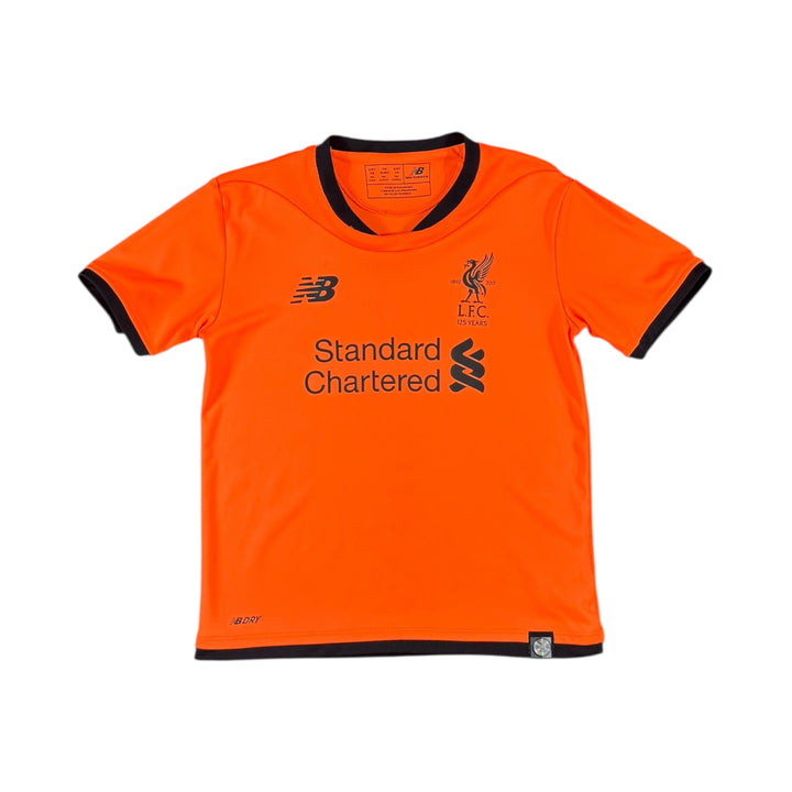 2017-18 Liverpool New Balance Third Shirt - 7/10 - (4-5 Years)